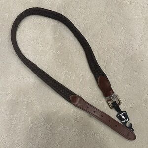 Polo by Ralph Lauren Dark Brown Leather Belt